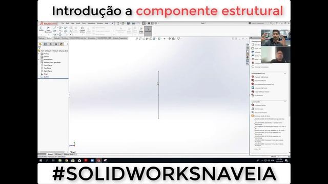 Solidworks 2019 - Introdução a componente estrutural | Allan Assad смотреть онлайн