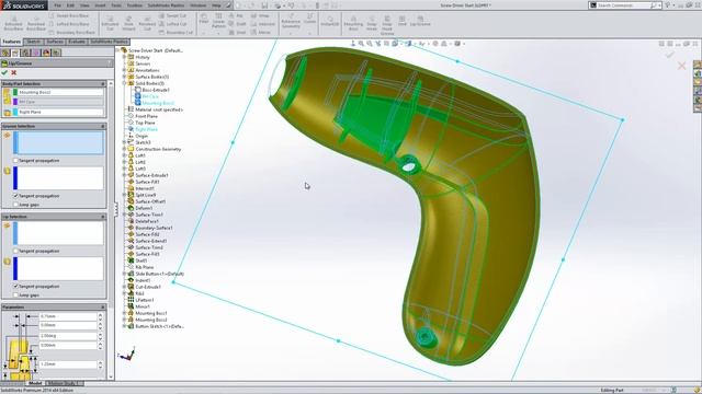 SOLIDWORKS In Depth - Effective Plastic Part Design смотреть онлайн