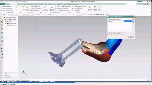 NX 9 assembly arrangements смотреть онлайн