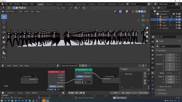 Geometry Nodes basics[Blender 2.93.0] смотреть онлайн