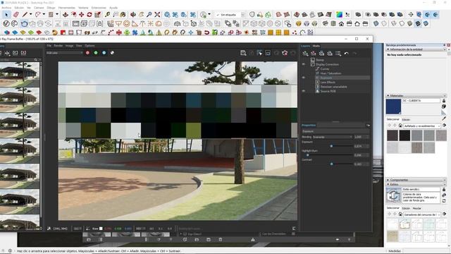 PARTE 3- RENDER EXTERIOR "MODULO ESCENARIO" SKETCHUP - VRAY 5 смотреть онлайн