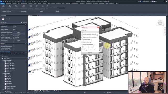 [PROJETOS INTEGRADOS] Exportando Projeto do Revit para o TQS смотреть онлайн