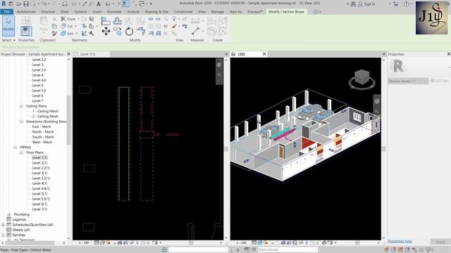 Learning MEP REVIT in tamil PART 05 PIPE FITTINGS смотреть онлайн