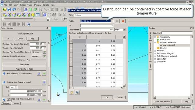 Demagnetization Analysis of a Motor Magnet [JMAG-Designer] смотреть онлайн