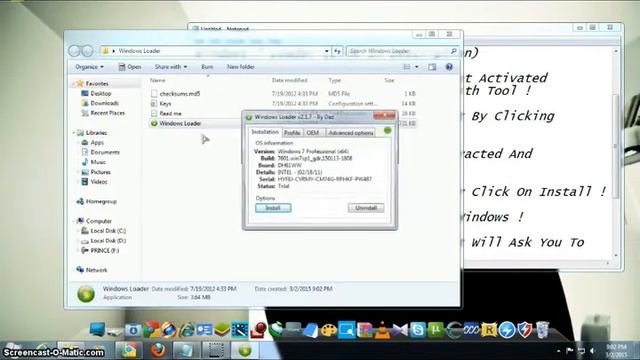 How To Activate Any Version of Windows 7 смотреть онлайн