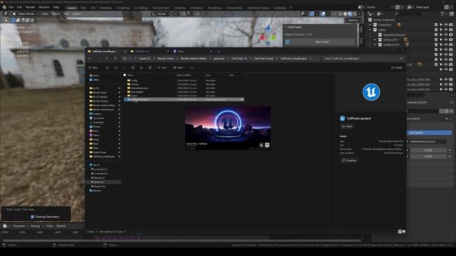 Finally! Export Cell Fluids Baked Flow Maps to Unreal Engine 5 смотреть онлайн