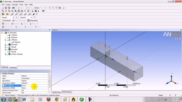 Ansys 14 Geometry 5 смотреть онлайн