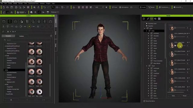 Edit Character and Clothes in Character Creator (Part 3) смотреть онлайн
