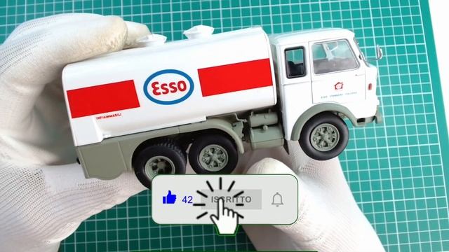 Camion d'epoca - Deagostini - Lancia Esadelta B401 - ESSO - 1963 смотреть онлайн