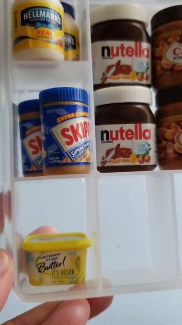 Satisfying ASMR- filling mini brands into divided box| Mini Nutella смотреть онлайн