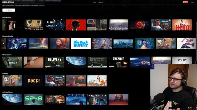 The Blender Cinema Website is Here! (blend.stream) смотреть онлайн