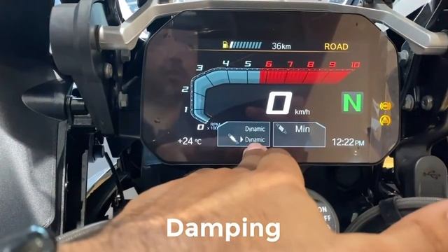 How To Adjust Suspension On BMW R 1250 GS Big Adventure Motorcycle - Shahnawaz Karim #WheelsguruVlo