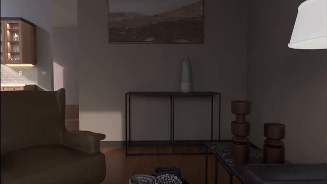 House Interior | Chaos Vantage Render смотреть онлайн