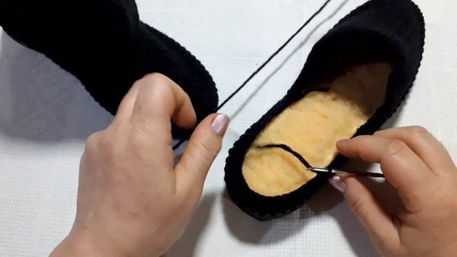 сапоги вязаные крючком