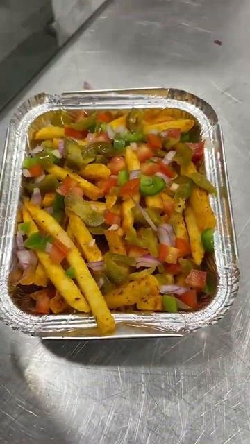 Peri Peri Cheese Fries 🍟 #shorts