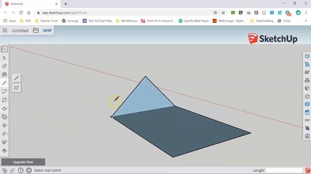 SketchUp for Web - Inference Points смотреть онлайн
