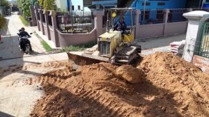 Строительство, новый участок, засыпка