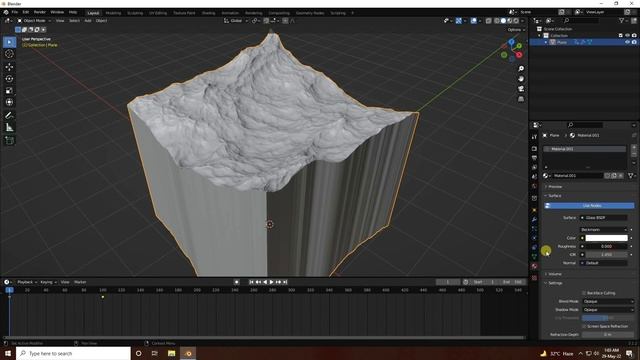 Blender Tutorial Beginner | Water Cube Animation | No Addons смотреть онлайн