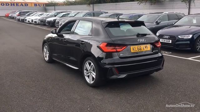 KL68AYF AUDI A1 SPORTBACK TFSI S LINE BLACK 2019, Bradford Audi смотреть онлайн
