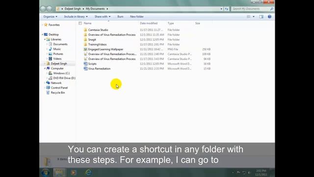 How to create a shortcut in Windows 7 смотреть онлайн