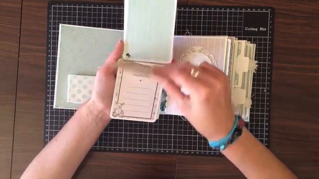 Baby Boy Mini Album using Project Life Cards смотреть онлайн