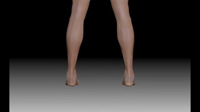 ZBrush - Male Full Body Rotation смотреть онлайн