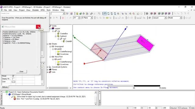 How to design a Wave-guide using HFSS by Souvik Sen смотреть онлайн