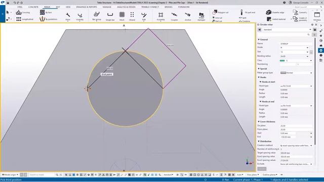 Tekla Structures - Chapter 1, Video 4 - Bored Piles смотреть онлайн