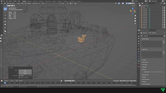 Floating Island Low Poly - 3D Modeling Timelapse смотреть онлайн