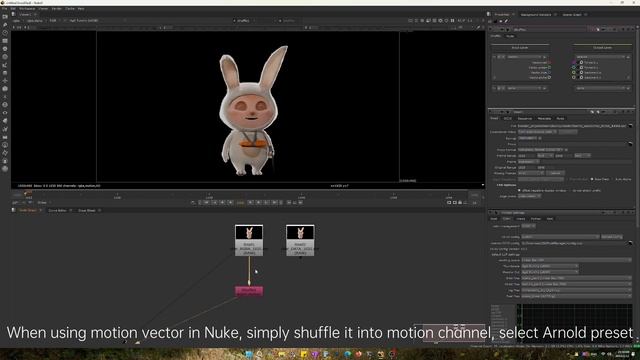 Blender Motion Vector In Nuke With Industrial AOV Connector 1.1 смотреть онлайн