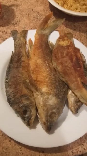 Жареный карась. #shorts