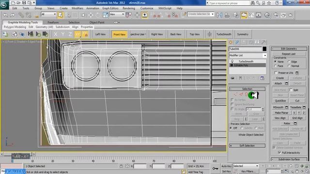3Ds Max Vaz 2106 - Car modeling tutorial 2017 - Part 9 смотреть онлайн