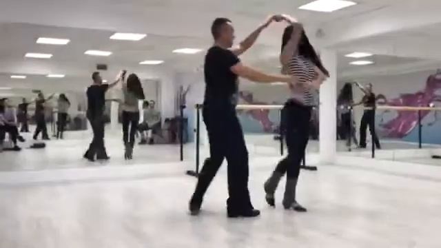 Ламбазук   Николай Тетюков и Катерина Мефодьева демо занятий07 02 2017