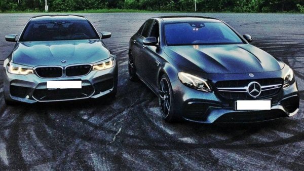 бмв и мерс, проиграл гонку??