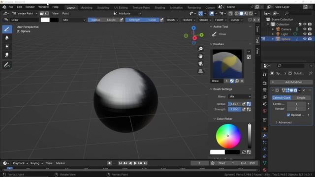 Vertex Colors as Masks in Blender смотреть онлайн