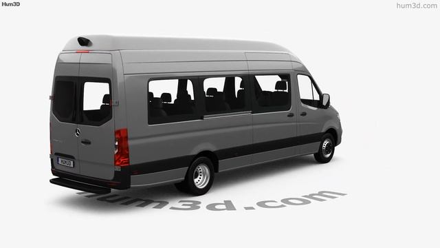 Mercedes-Benz Sprinter Passenger Van L4H3 2022 3D model by 3DModels.org смотреть онлайн