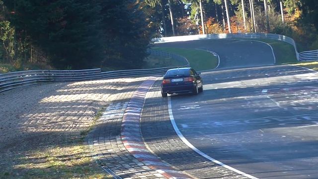 VW Corrado almost crash Nordschleife 01.11.2015 смотреть онлайн