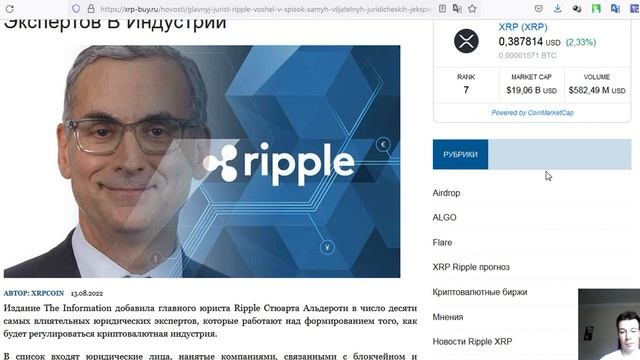 XRP: СЮРПОИЗ ДЛЯ ХОЛДЕРОВ! / Цена XRP будет РАСТИ!! смотреть онлайн