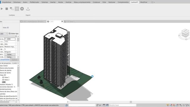 Exportar archivos de REVIT a LUMION смотреть онлайн