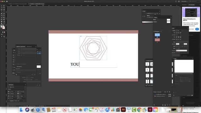 InDesign CC: Setting up your Workspace | Getting Started with a Business Card смотреть онлайн