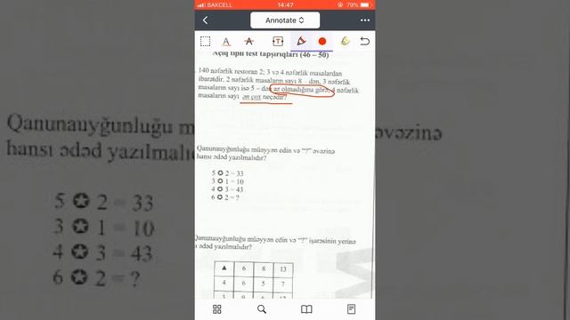 IQM SINAQ-3 (39-50ci suallar) смотреть онлайн