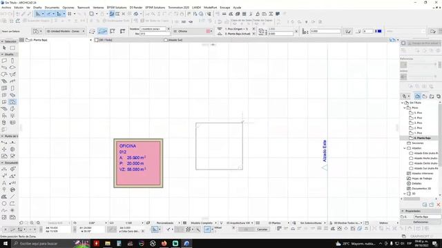 Zona en Archicad. смотреть онлайн