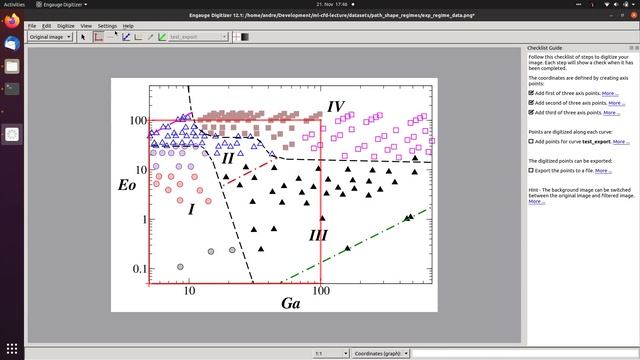 Extracting data points from a scatter-plot with Engauge Digitizer смотреть онлайн