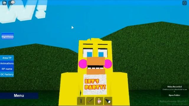 Fnaf 2 reviewing new models!! | ROBLOX Animatronic World ! смотреть онлайн