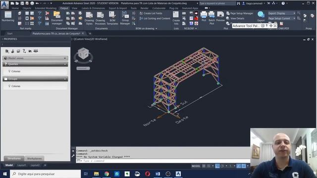 É possível usar outros modelos como referência no Advance Steel? смотреть онлайн