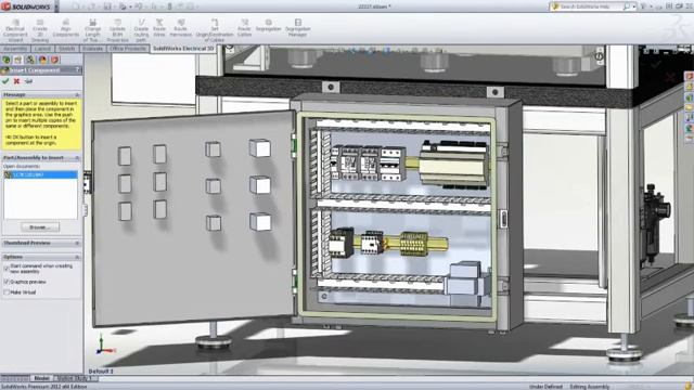 SolidWorks Electrical 3D смотреть онлайн