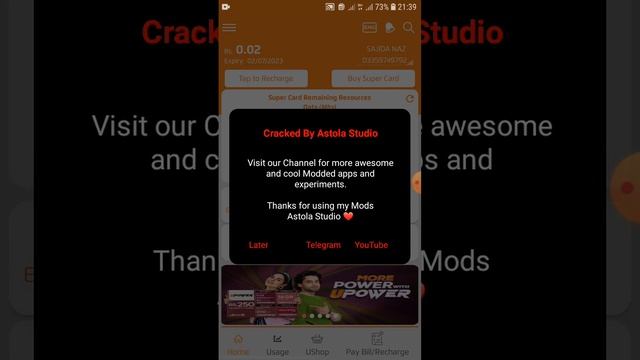 best ufone app crack version details смотреть онлайн
