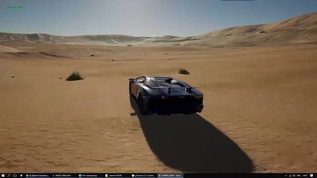 Unreal engine 4. Car animation, vehicle testing смотреть онлайн