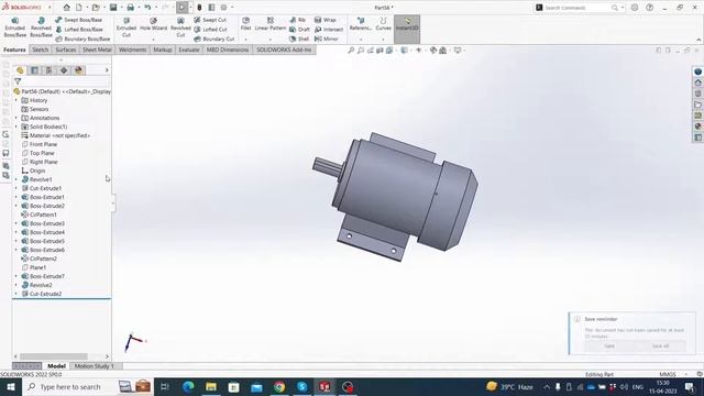 Solidworks Tutorial / How to make an Electric motor ? смотреть онлайн