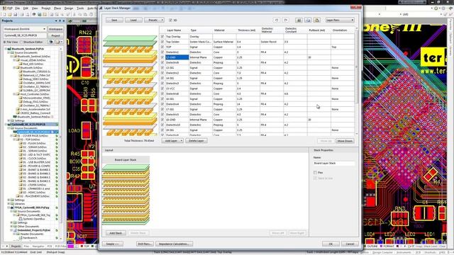 Altium Designer 14 - Define New Layer Stacks смотреть онлайн
